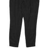 KAREN MILLEN Womens Polyester Blend Black Slim Tapered Trousers W32 L28 Workwear
