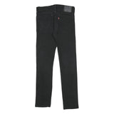 LEVI'S 510 Mens Jeans Black Slim Skinny Denim W29 L32 Zip Cotton Blend