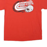 BLUE 84 Mens Red Ohio State Big Ten Champions Graphic T-Shirt L Short Sleeve