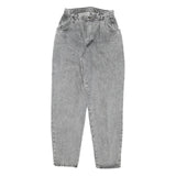 CAROLE LAURENT Womens Jeans Grey Relaxed Straight Denim Medium W27 L31 Vintage