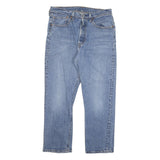 LEVI'S 501 Womens Jeans Blue Regular Straight Denim Medium W30 L25 Classic