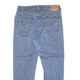 LEVI'S 501 Womens Jeans Blue Regular Straight Denim Medium W30 L25 Classic