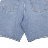 WRANGLER Mens Denim Blue Relaxed Fit Shorts L W34 Cotton Blend Casual