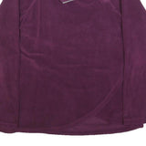 CALVIN KLEIN JEANS Womens Purple Pullover Plain Crew Neck Basic Knit M Casual