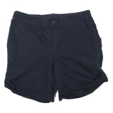 CARHARTT Womens Shorts Blue Casual M W32 Cotton Blend Comfortable Utility