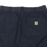 CARHARTT Womens Shorts Blue Casual M W32 Cotton Blend Comfortable Utility