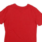 NIKE Mens Red Classic T-Shirt M Short Sleeve Crew Neck Cotton Casual