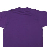 THE BEST Mens Purple Graphic T-Shirt XL Short Sleeve Crew Neck Britannicon 95
