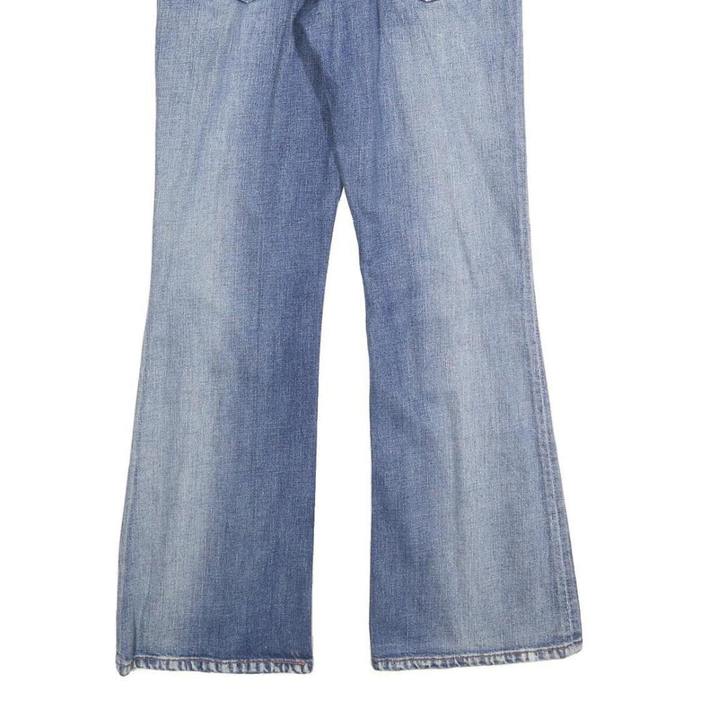 LEVI'S Womens Jeans Blue Regular Flared Denim Medium W28 L30 Classic Cotton