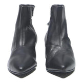 VAGABOND Womens Ankle Boots Black Leather UK 6 Stylish Comfortable Block Heel