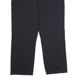 LEE Mens Cotton Blend Black Relaxed Straight Trousers W40 L32 Casual Workwear