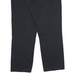 LEE Mens Cotton Blend Black Relaxed Straight Trousers W40 L32 Casual Workwear