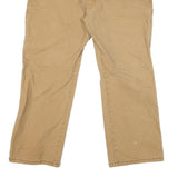 DICKIES Mens Beige Regular Fit Straight Denim Cotton Blend Jeans W38 L28