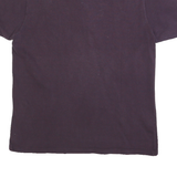 LACOSTE Mens Purple Short Sleeve Plain S Cotton Blend Polo Shirt Classic Fit