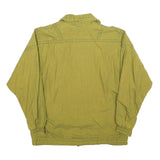 LOFFLER Womens Green Jacket L Polyester Blend Plain Zip Casual Lightweight