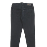 LEVI'S Womens Jeans Black Slim Legging Denim Rinse W27 L29 Slim Fit Zip