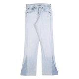 LEVI'S 501 Womens Jeans Blue Regular Flared Denim Light W27 L28 High Waist