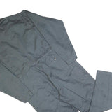 LUTTEURS Mens Grey Cotton Dungarees Regular Fit Workwear L W40 L30 Sturdy