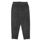 BLUE BIRD Mens Jeans Black Relaxed Straight Denim Medium W30 L28 Casual Style