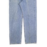 LEVI'S 505 Mens Jeans Regular Straight Denim Light W38 L32 Classic Zip Cotton