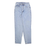 TEDDYS Womens Regular Light Blue Denim Jeans W25 L30 Cotton Blend Zip