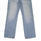 D.T Mens Jeans Blue Regular Straight Denim Medium W34 L34 Classic Cotton Blend