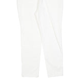 TOP DRESSING Womens White Regular Jeans Denim Button W27 L26 Classic Cotton