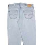 LEVI'S 550 Straight Mens Jeans Blue Relaxed Straight Denim Light W38 L32 Classic
