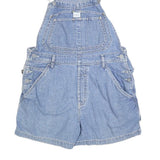 CALVIN KLEIN Womens Blue Cotton Blend Denim Dungarees Regular Fit M W32 L5