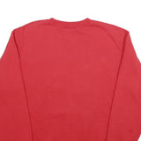CHAMPION Mens Red Howard Crew Neck M Cotton Blend Sweatshirt Pullover Casual