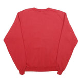 CHAMPION Mens Red Howard Crew Neck M Cotton Blend Sweatshirt Pullover Casual