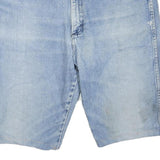 WRANGLER Womens Denim Blue Shorts L W38 Casual Classic Fit Cotton Blend
