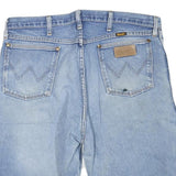 WRANGLER Womens Denim Blue Shorts L W38 Casual Classic Fit Cotton Blend