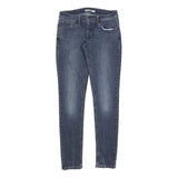 LEVI'S 524 Womens Jeans Blue Slim Skinny Denim Medium W26 L32 Stretch Zip