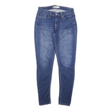 LEVI'S Womens Slim Blue Denim Light W28 L30 Skinny Zip Jeans