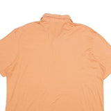 POLO RALPH LAUREN Mens Orange Short Sleeve Plain XL Cotton Polo Shirt Classic