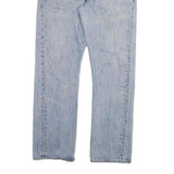 LEVI'S 501 Mens Jeans Blue Regular Straight Denim Light W32 L30 Classic Fit