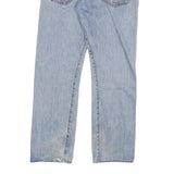 LEVI'S 501 Mens Jeans Blue Regular Straight Denim Light W32 L30 Classic Fit