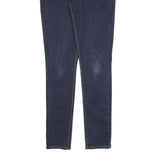 LEVI'S Womens Slim Fit Skinny Denim Jeans Blue W28 L32 Classic Cotton Blend Zip