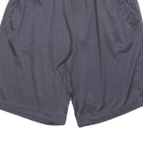 REEBOK Mens Shorts Grey Casual M W28 Lightweight Polyester Pockets