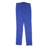 LEVI'S Womens Jeans Blue Slim Skinny Denim W27 L31 Stretch Zip Closure