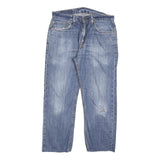 LEVI'S 505 Mens Jeans Blue Regular Straight Denim Medium W33 L24 Classic Zip