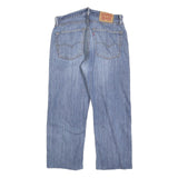 LEVI'S 505 Mens Jeans Blue Regular Straight Denim Medium W33 L24 Classic Zip