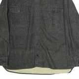 FREEDOM FOUNDRY Mens Black Cotton Shirt XL Button Front Casual Workwear