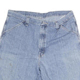 WRANGLER Mens Shorts Blue Denim Casual M W34 Cotton Classic Fit
