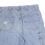 WRANGLER Mens Shorts Blue Denim Casual M W34 Cotton Classic Fit