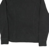 THE NORTH FACE Womens Black Jacket M Polyester Blend Zip Plain Outdoor Casual