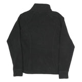 THE NORTH FACE Womens Black Jacket M Polyester Blend Zip Plain Outdoor Casual