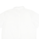 CHARLES VOGELE Womens White Shirt L Cotton Blend Casual Button Down