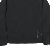 CARHARTT Mens Black XL Nylon Zip Jacket Plain Outdoor Workwear Weatherproof